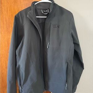 Mountain Hardwear Men's Black Jacket - Size Medium